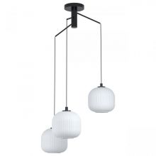Mantunalle lampa wisząca 3x40W E27 czarna